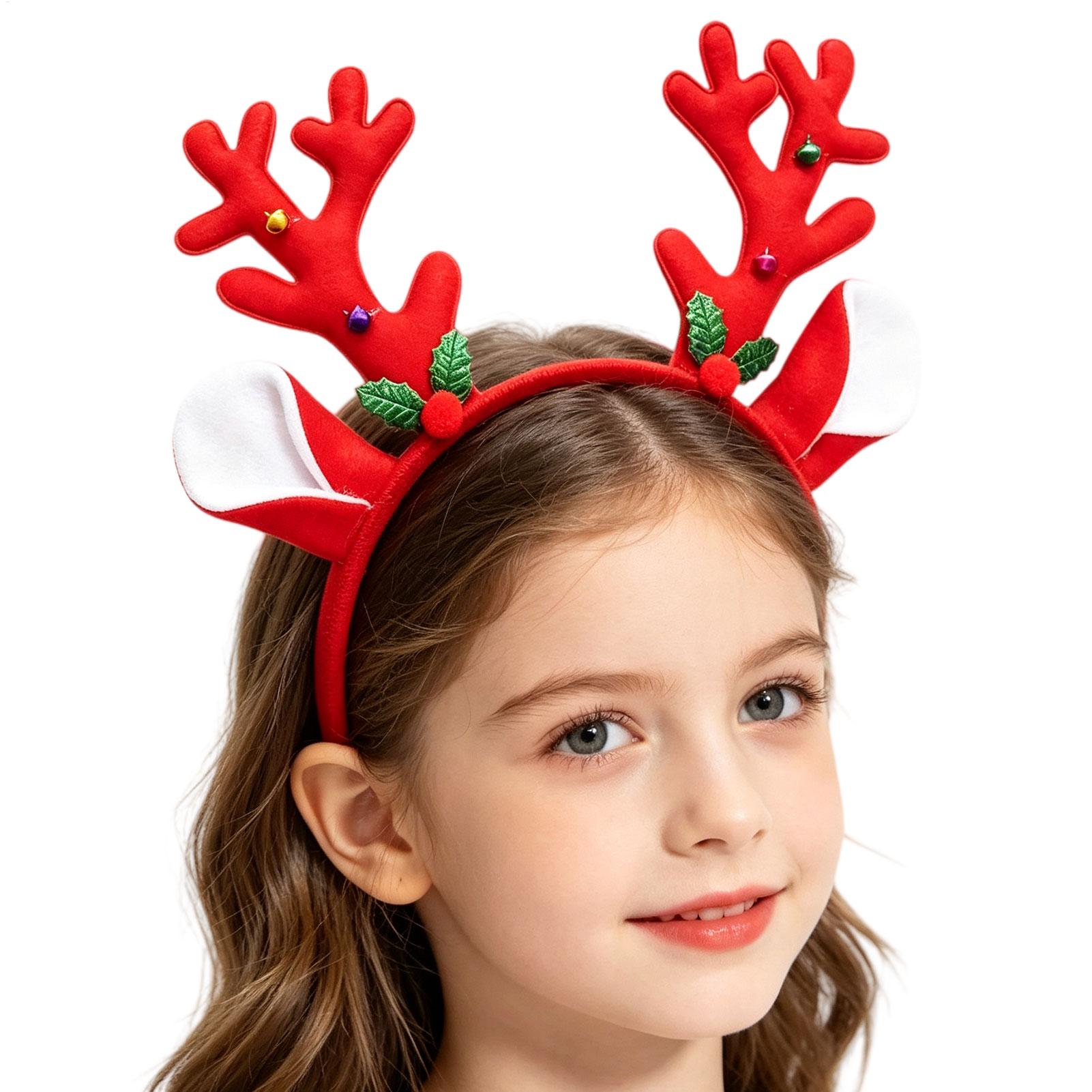 Reindeer Antlers Headband - Christmas Decor Antlers Headband Party Party