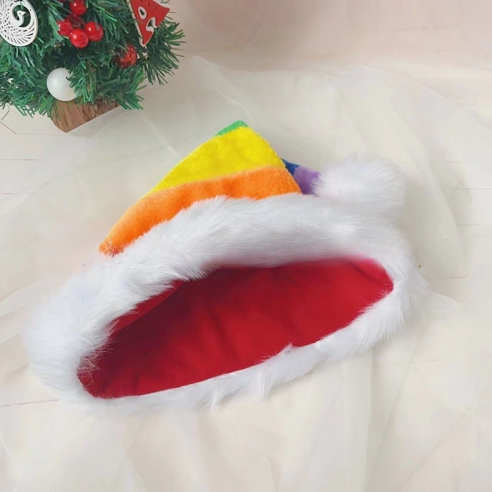 Simple Stripe Plush Christmas  - Santa Hat Plush review and price