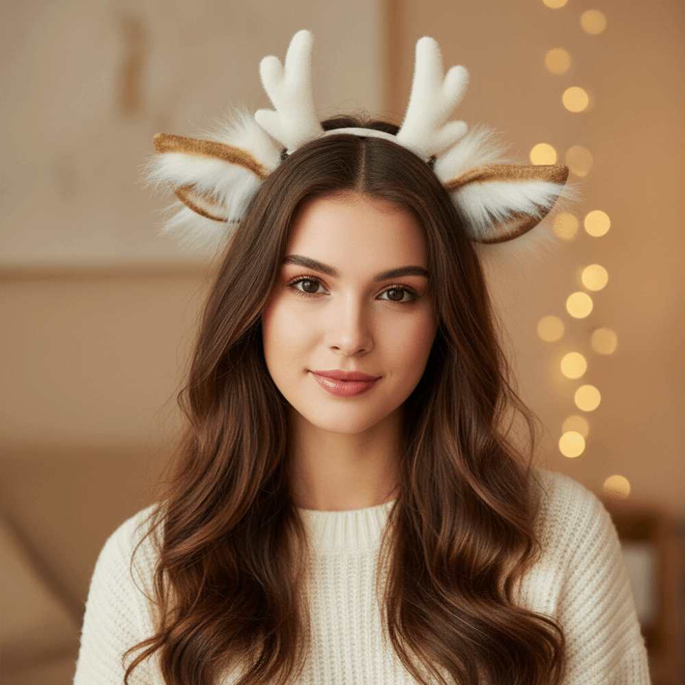 Antler Headband Handmade Simul - Reindeer Antlers Headband review and price