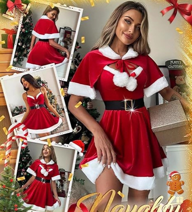 Santa Claus Costume Christmas  - Elf Costume Christmas review and price