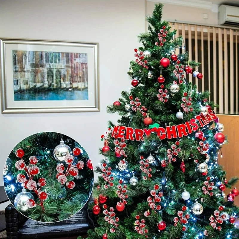 10-200PCS Artificial Red Berry - Christmas Tree Artificial review and price