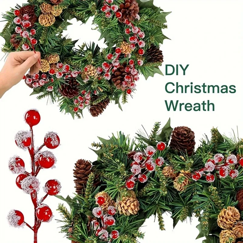 10-200PCS Artificial Red Berry - Christmas Tree Artificial review and price