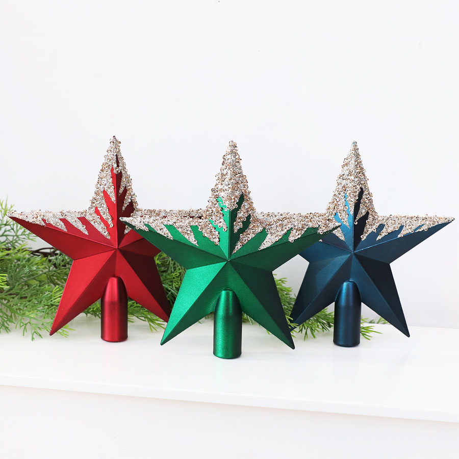 Electroplated Painted Tree Top - Star Tree Topper review and price