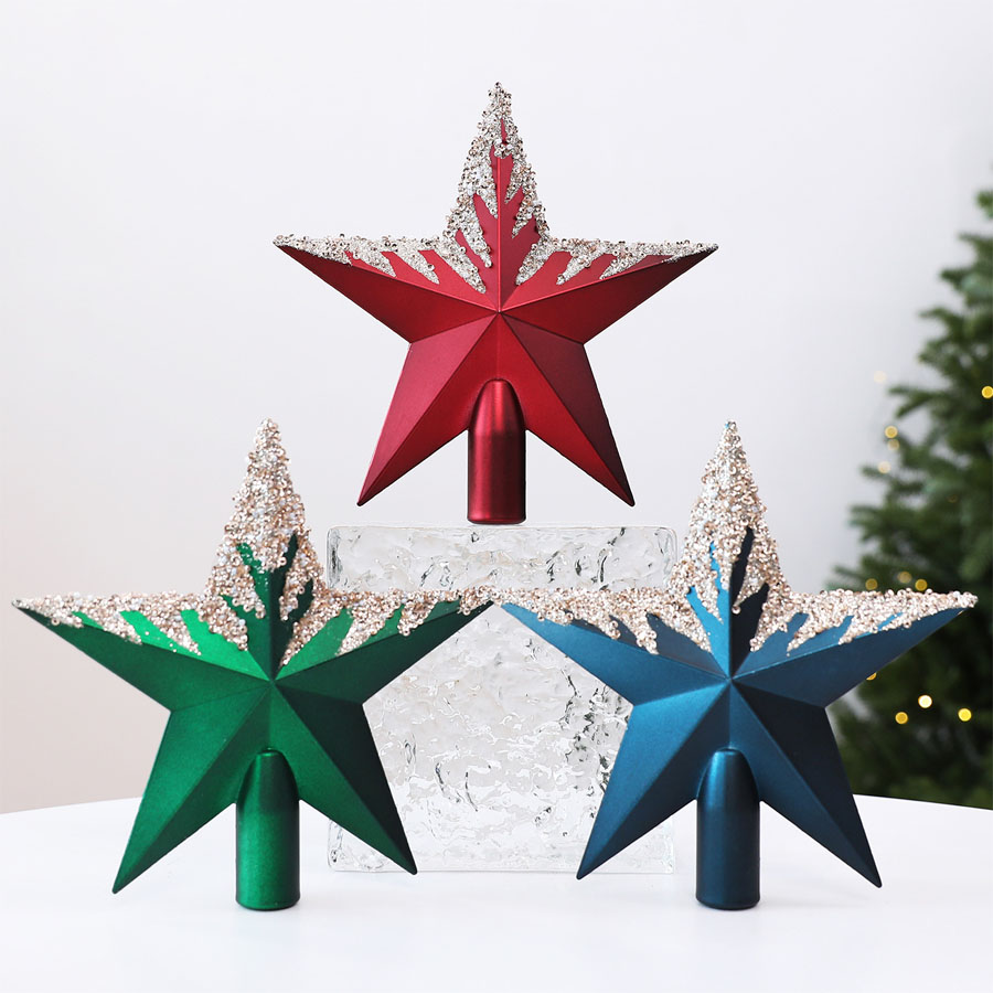 Electroplated Painted Tree Top - Star Tree Topper review and price
