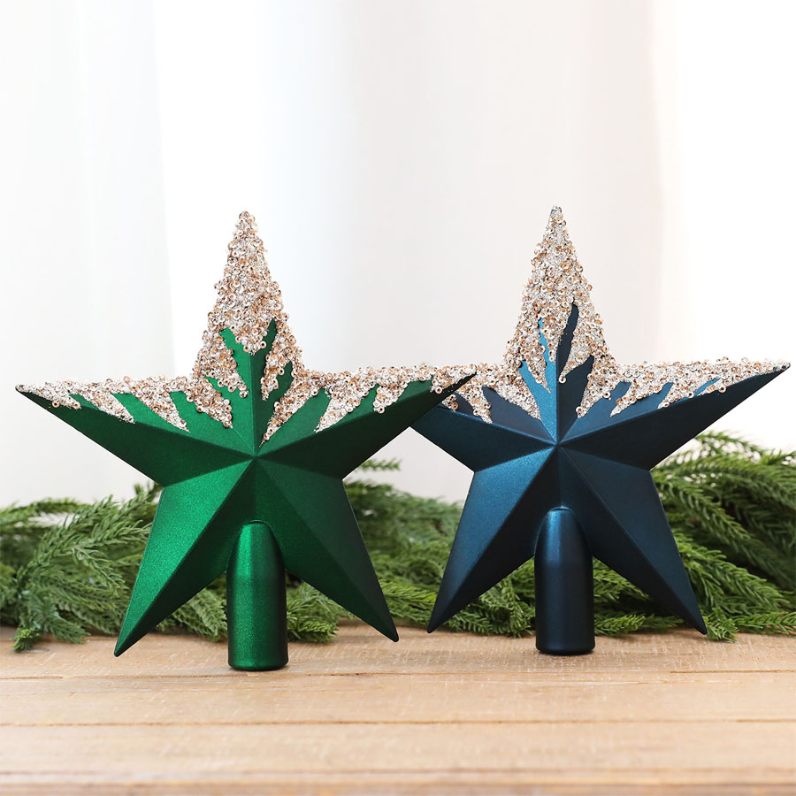 Electroplated Painted Tree Top - Star Tree Topper review and price