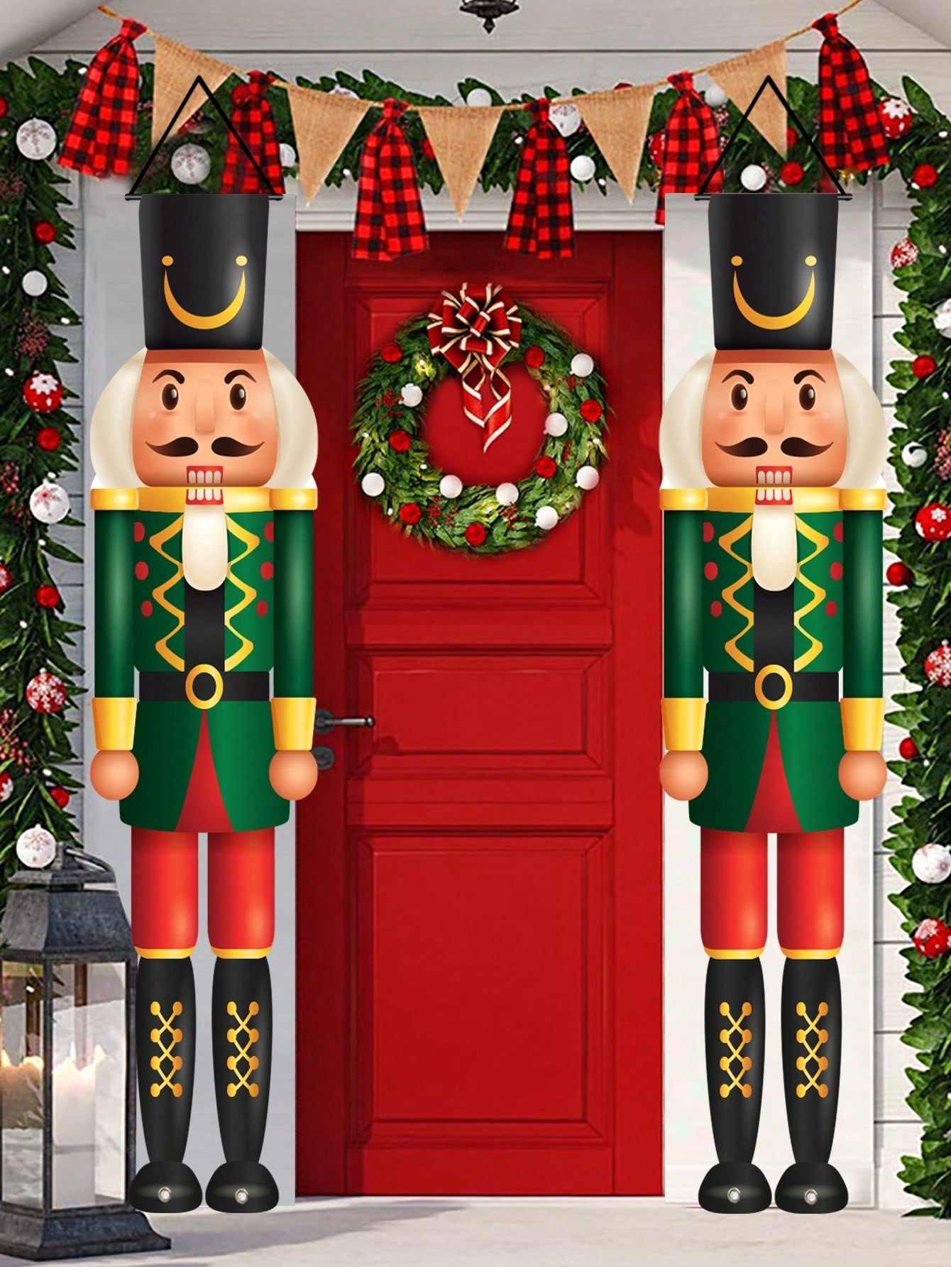 Christmas Porch Banner Nutcrac - Nutcracker Figurine review and price