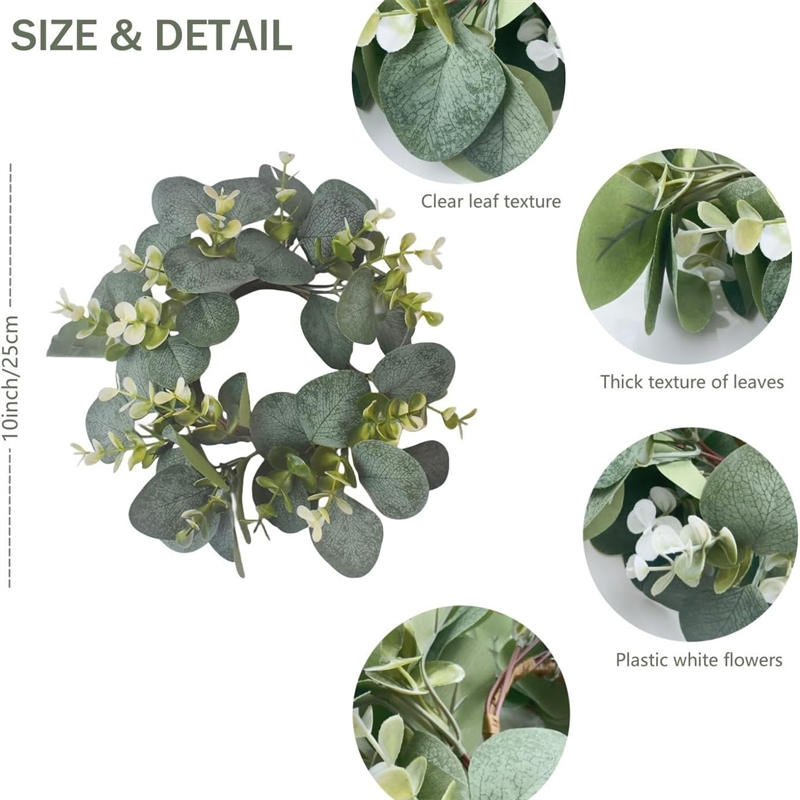 Eucalyptus Wreath Christmas Ca - Christmas Wreath Fake review and price