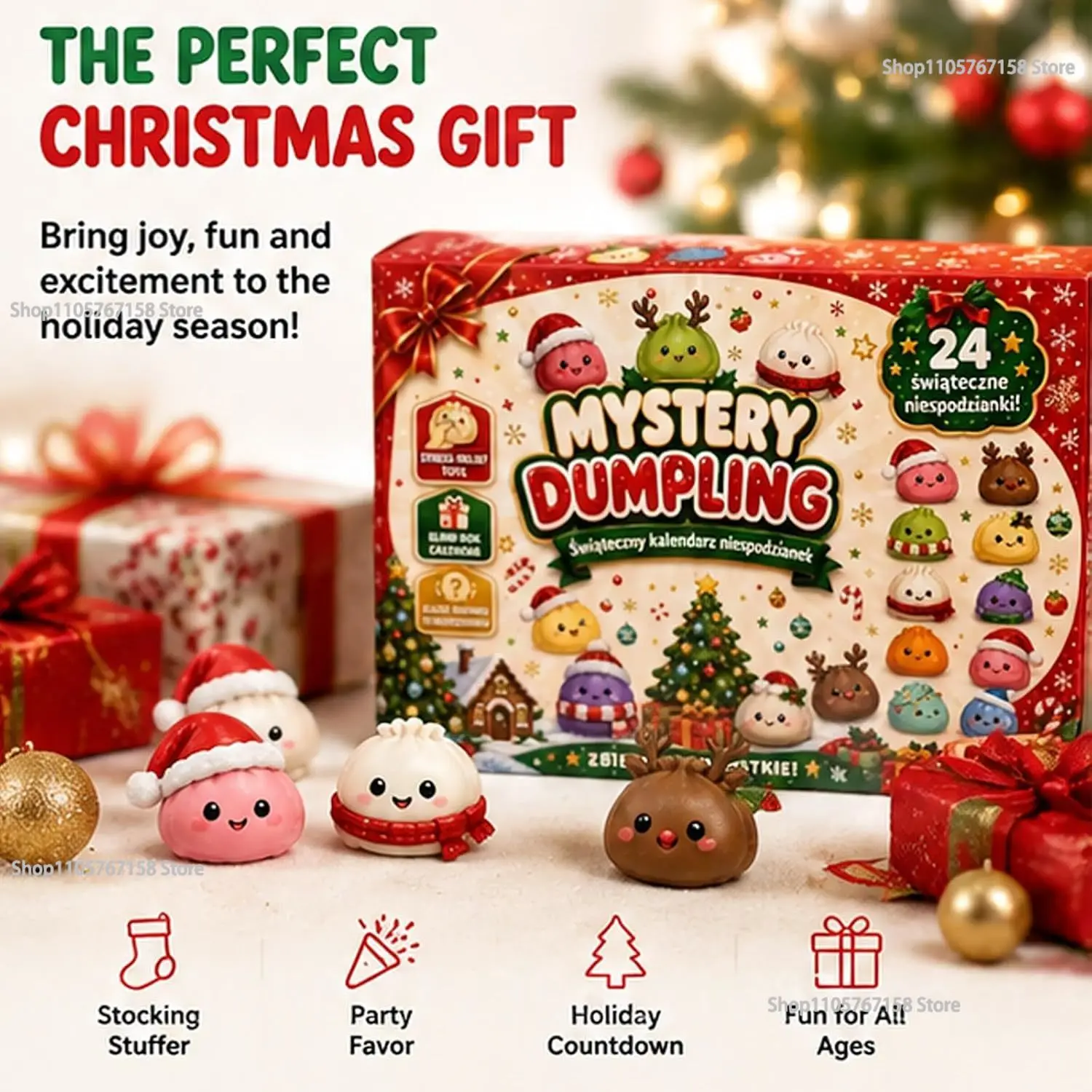 Christmas Squishy Advent Calen - Advent Calendar Gift review and price