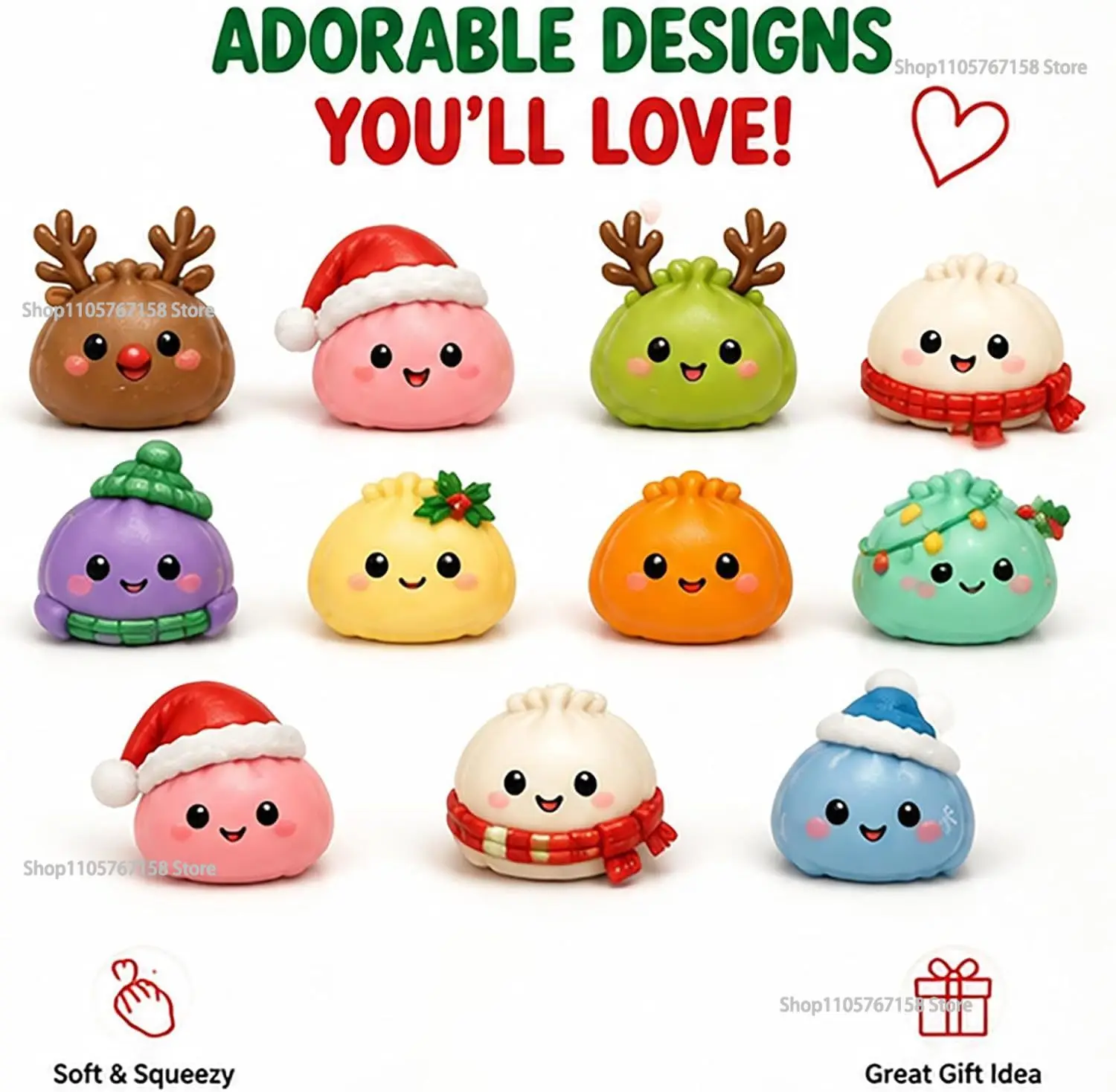 Christmas Squishy Advent Calen - Advent Calendar Gift review and price