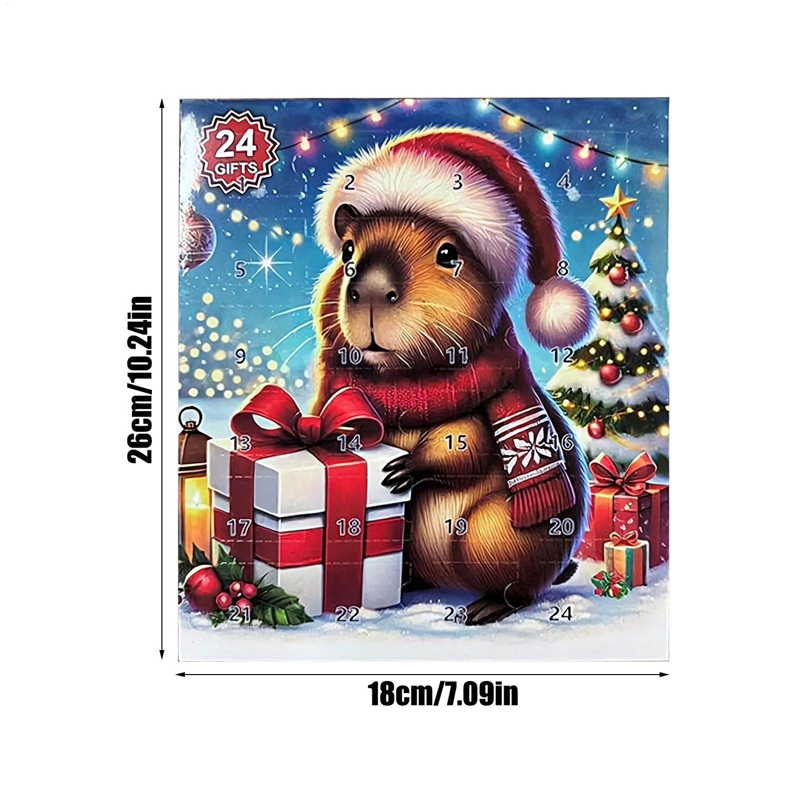 New Capybara Christmas Countdo - Advent Calendar Gift review and price
