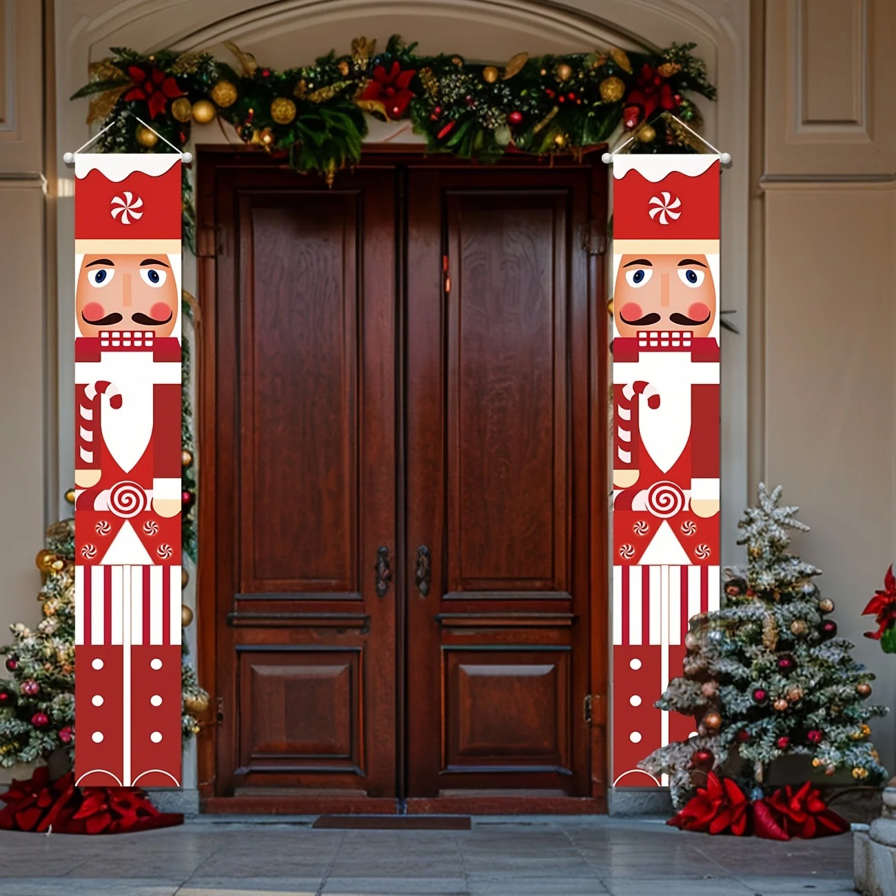 Christmas Banner Set Nutcracke - Nutcracker Figurine review and price